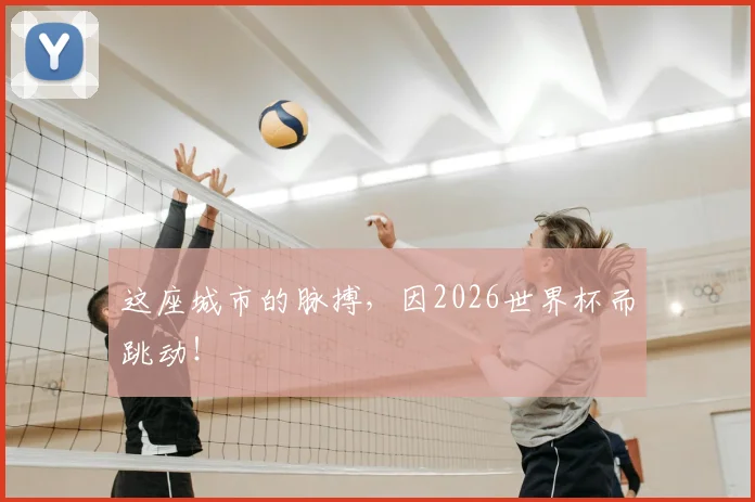 这座城市的脉搏，因2026世界杯而跳动！