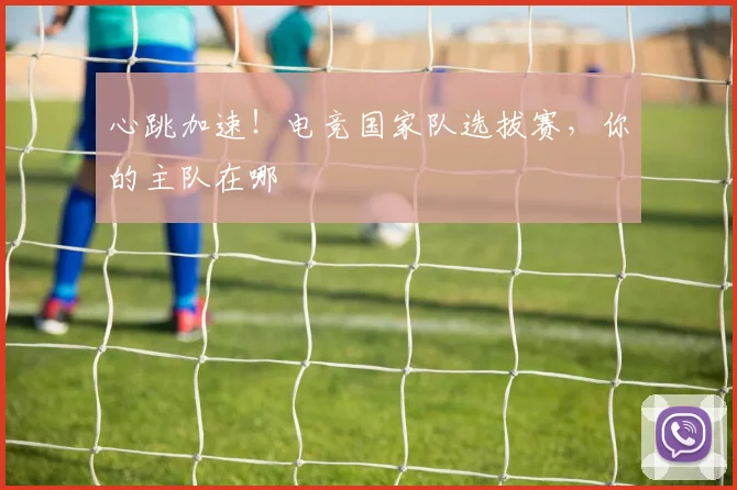 心跳加速！电竞国家队选拔赛，你的主队在哪